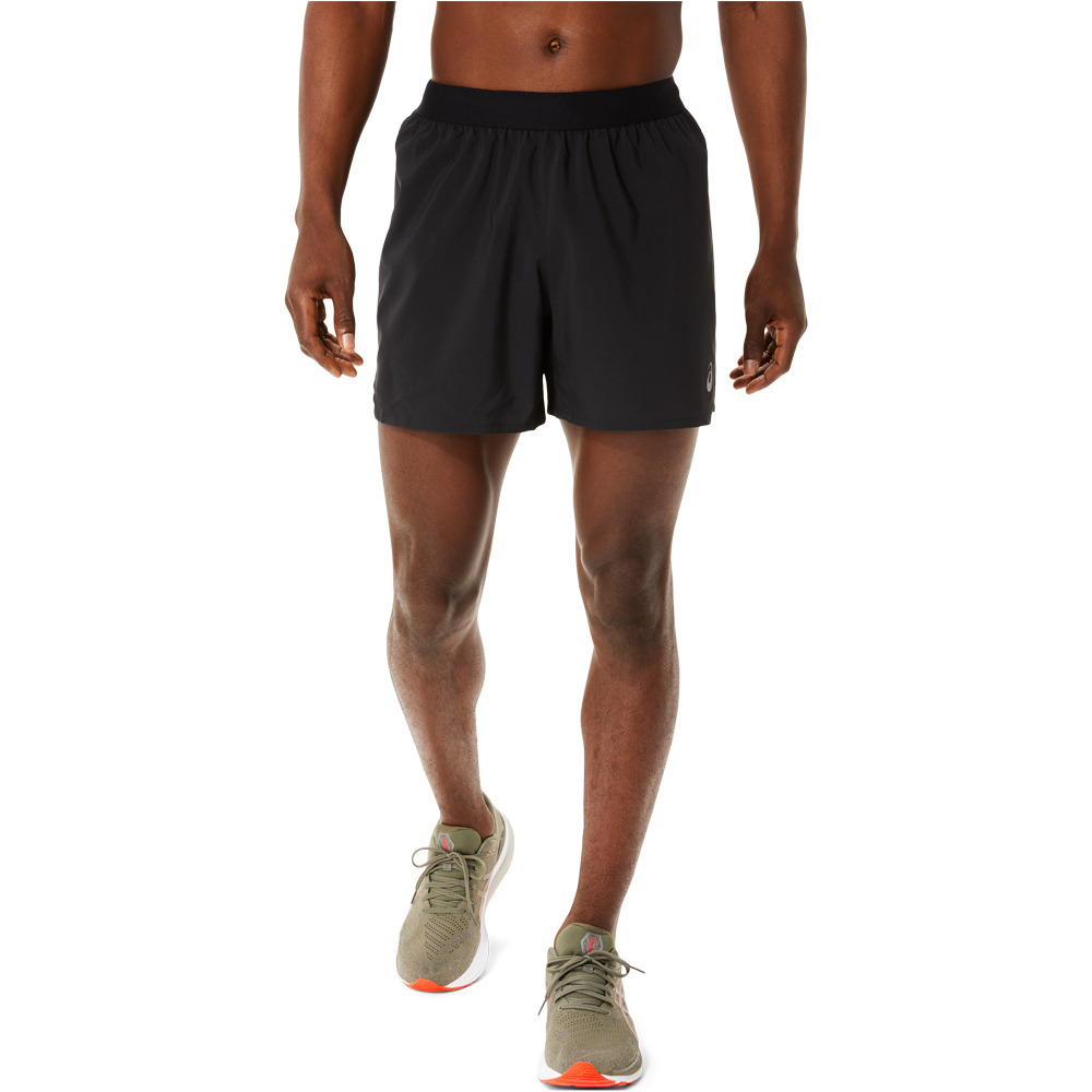 Road 5in short pantaloneta técnica hombre Negro (XL)