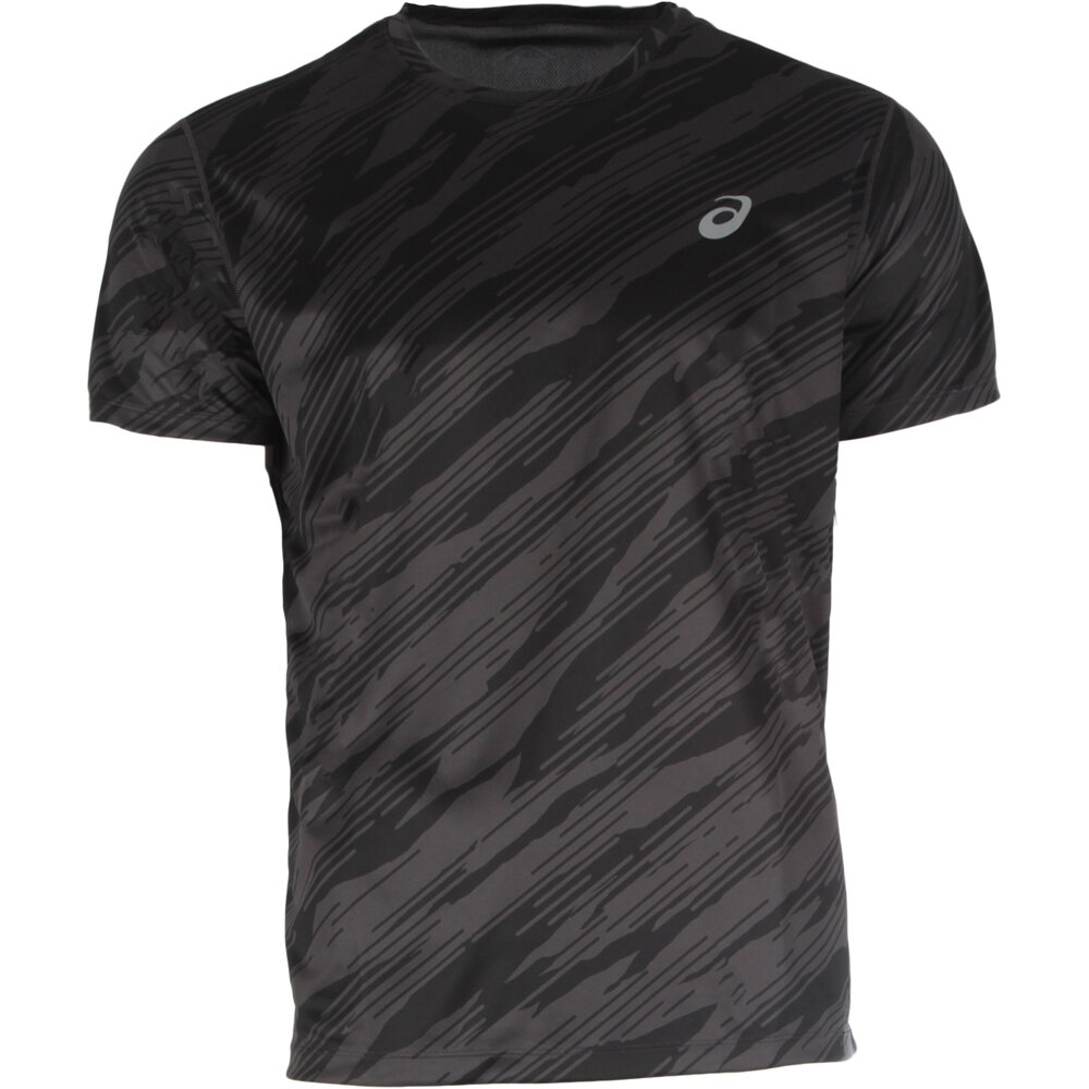 Asics camiseta técnica manga corta hombre CORE ALL OVER PRINT SS TOP vista frontal