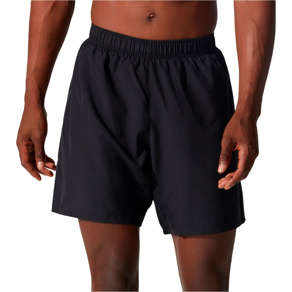 Asics pantaloneta técnica hombre CORE 2-N-1 7IN SHORT vista frontal