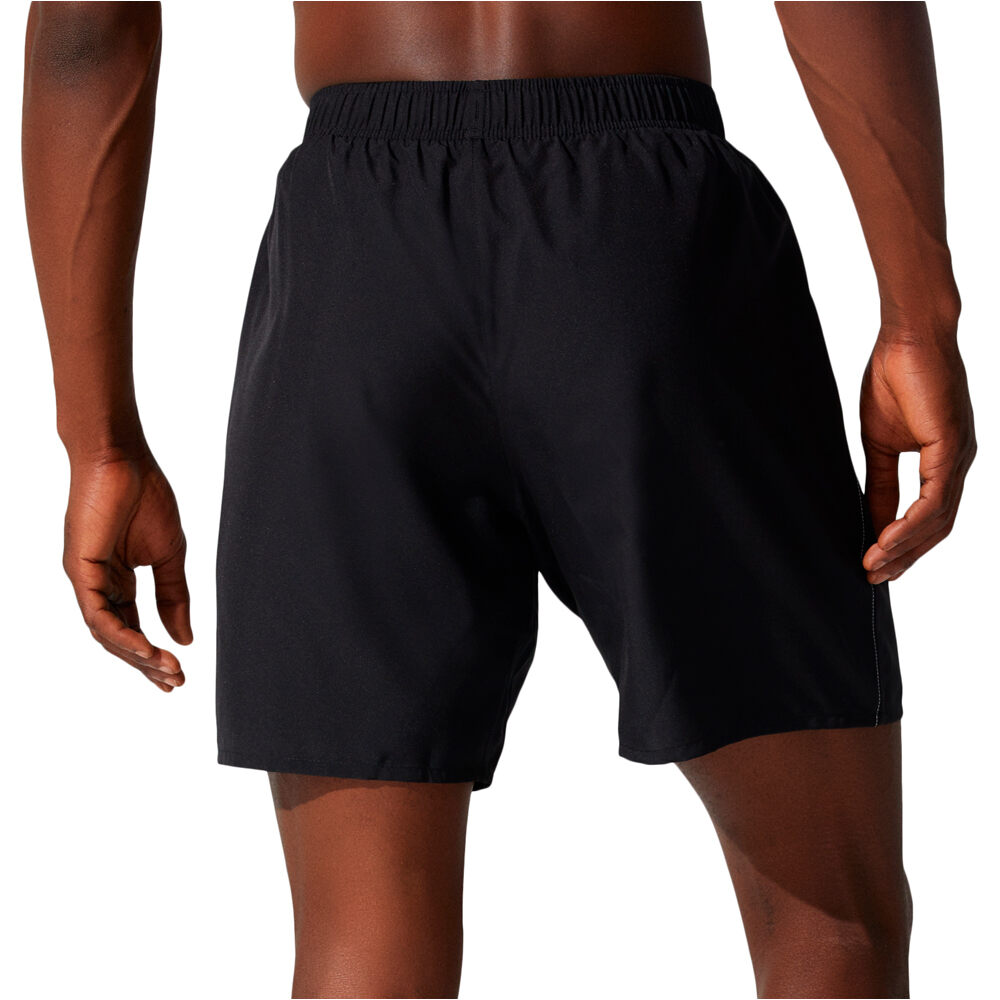 Asics pantaloneta técnica hombre CORE 2-N-1 7IN SHORT vista trasera