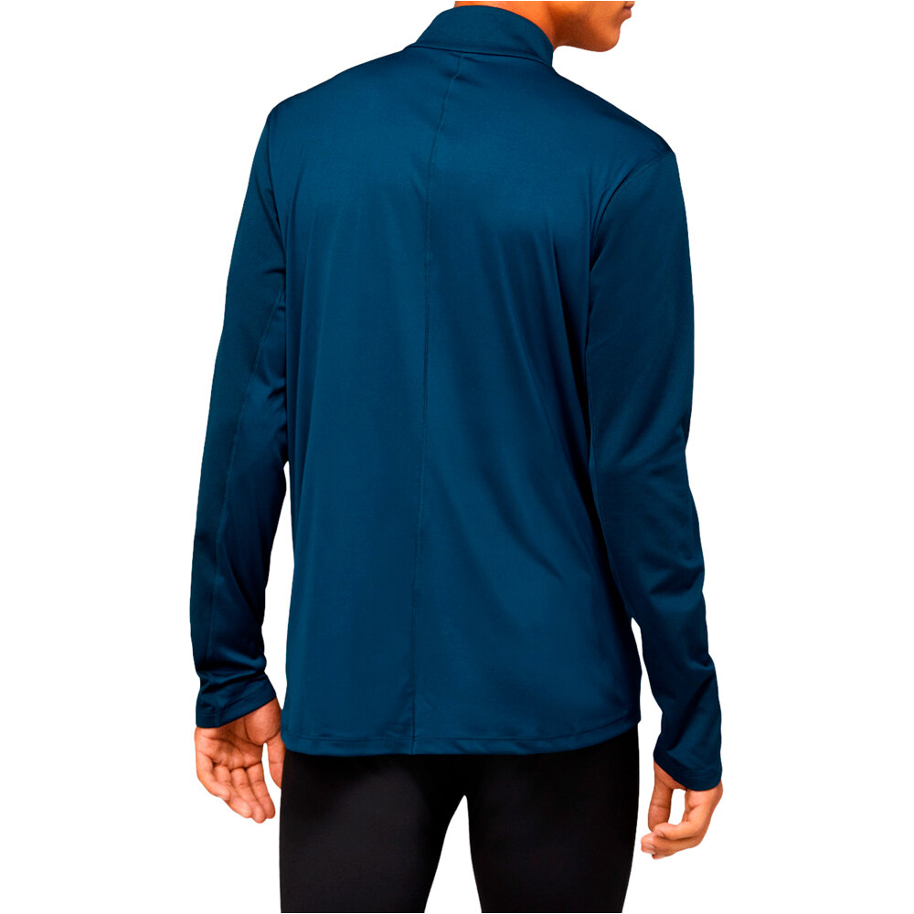 Asics camiseta técnica manga larga hombre CORE LS 1/2 ZIP WINTER TOP vista detalle