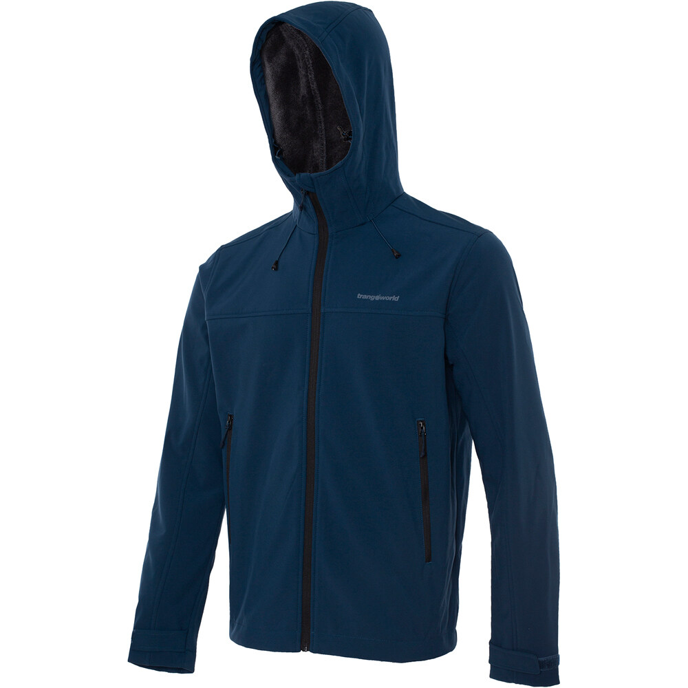 Trango chaqueta softshell hombre BESTUE vista frontal