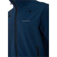 Trango chaqueta softshell hombre BESTUE vista trasera