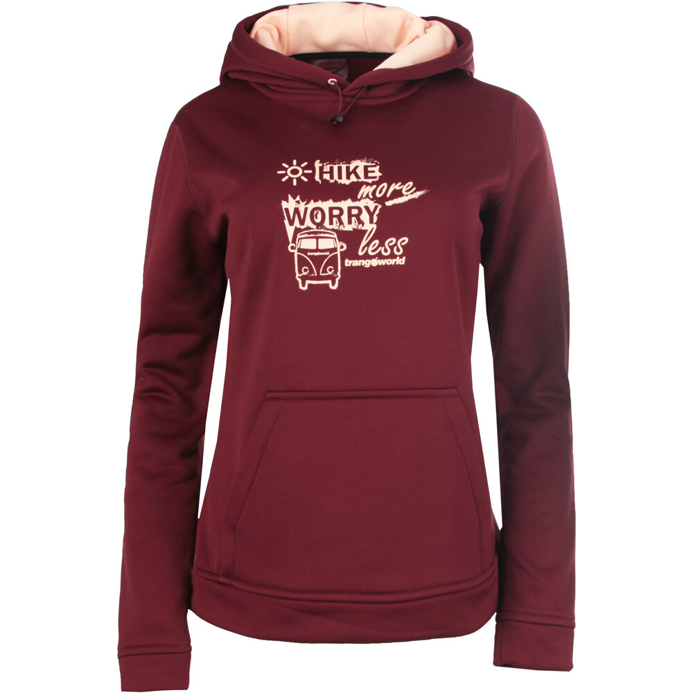 Pineta Sudaderas Montaña Mujer Granate