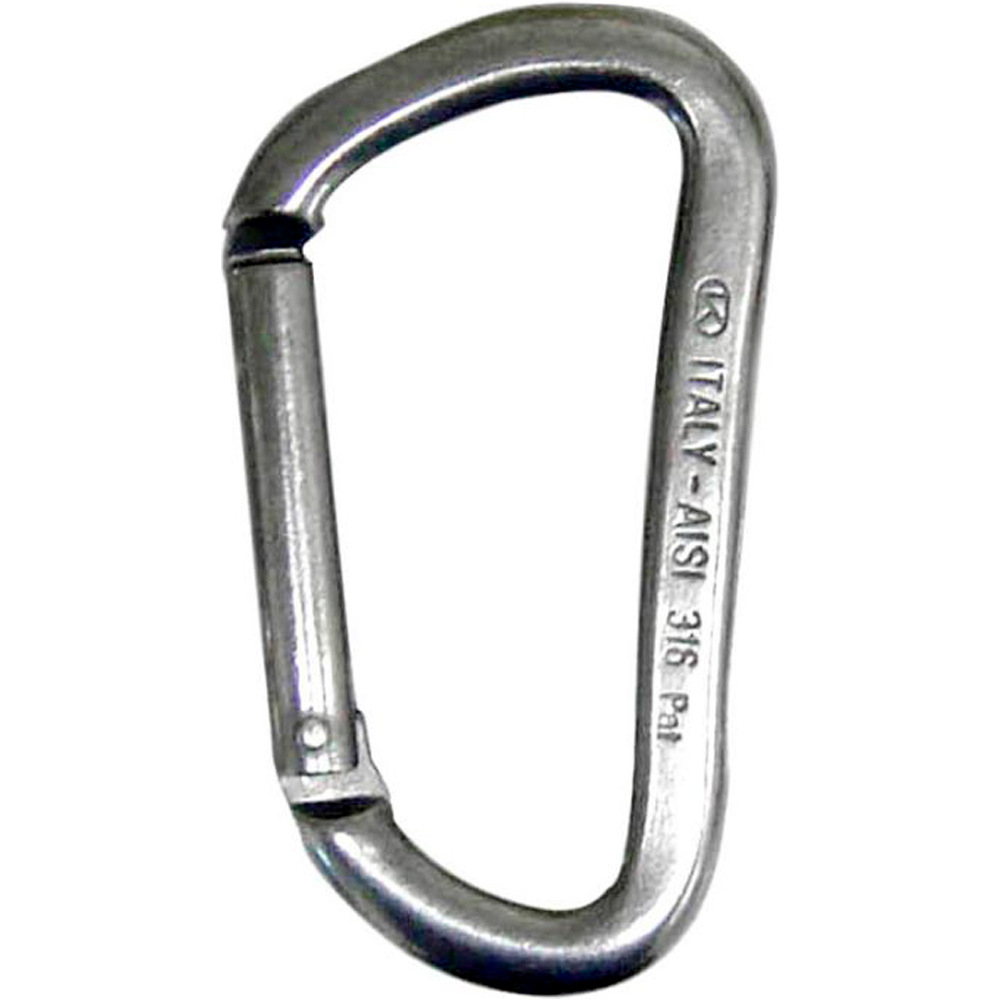 Mosquetn asimetrico aisi 316 80mm (UNICA)