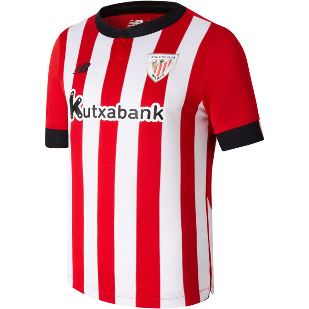 New Balance camiseta de fútbol oficiales niño CAMISETA ATHLETIC CLUB BILBAO 2023 vista frontal