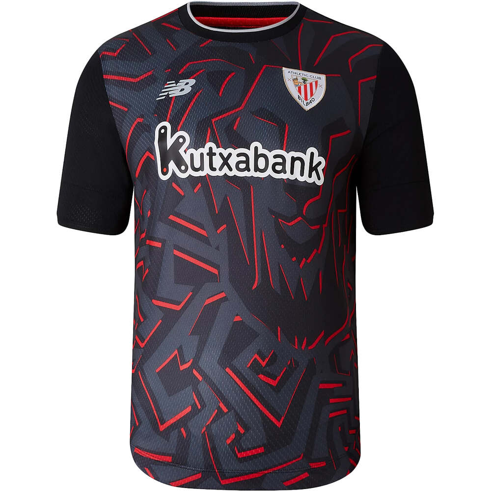 New Balance camiseta de fútbol oficiales CAMISETA ATHLETIC CLUB BILBAO SEGUNDA EQUIPACION 2022/2023 vista frontal