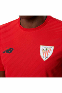 New Balance camiseta de fútbol oficiales ATHL.BILBAO 23 CAM PRE-GAME vista detalle