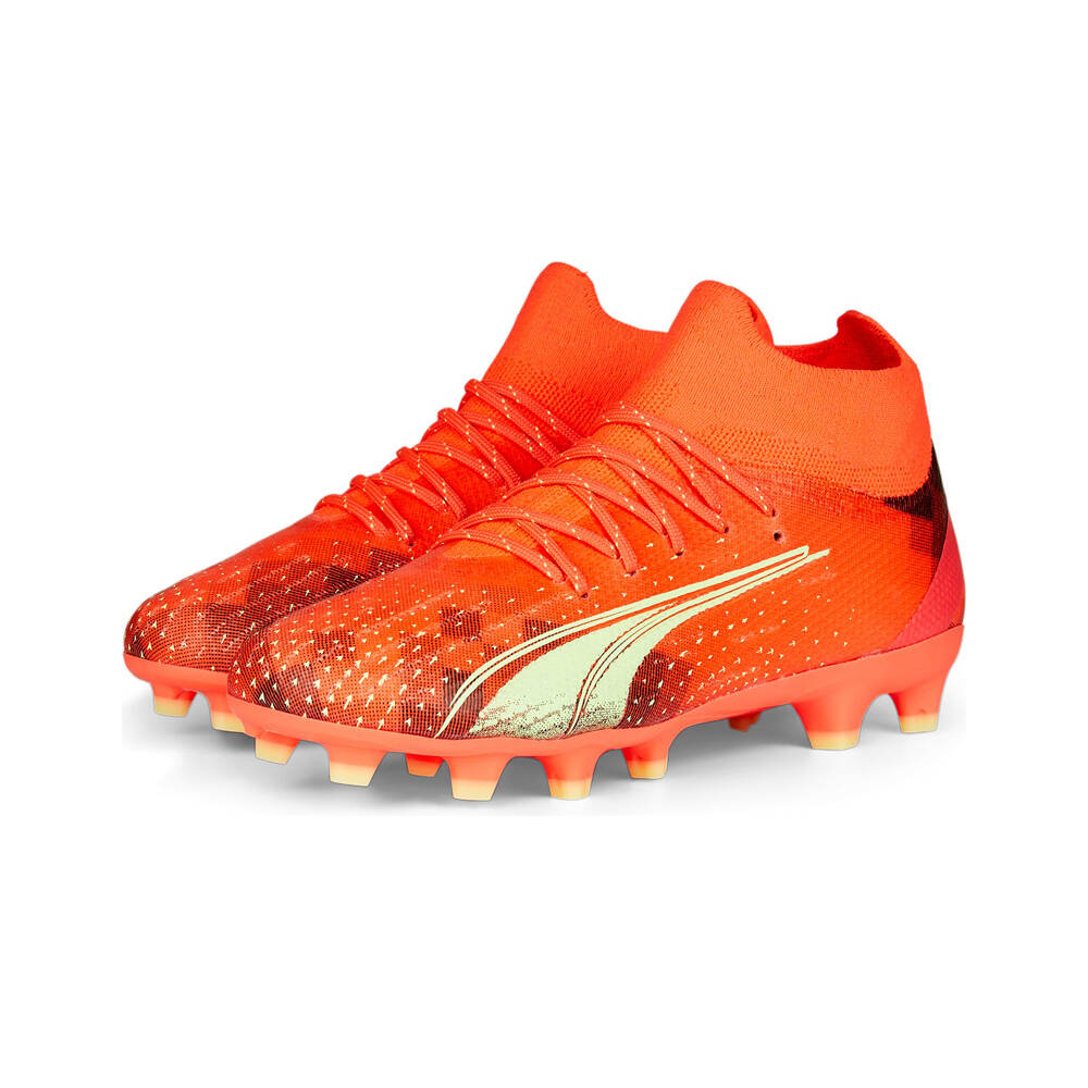 Puma botas de futbol niño cesped artificial ULTRA PRO FG AG lateral interior