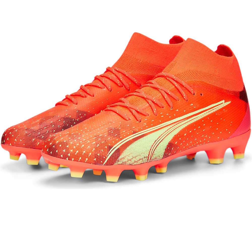 Puma botas de futbol cesped artificial ULTRA PRO FG AG lateral interior