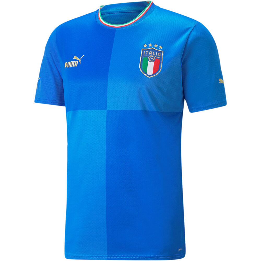 Puma camiseta de fútbol oficiales ITALIA 22 HOME JERSEY AZ vista frontal