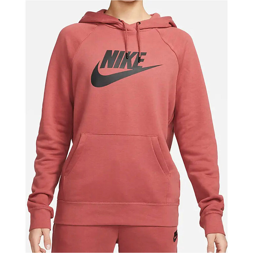 Nike sudadera mujer NSW ESSNTL HOODIE PO HBR vista frontal