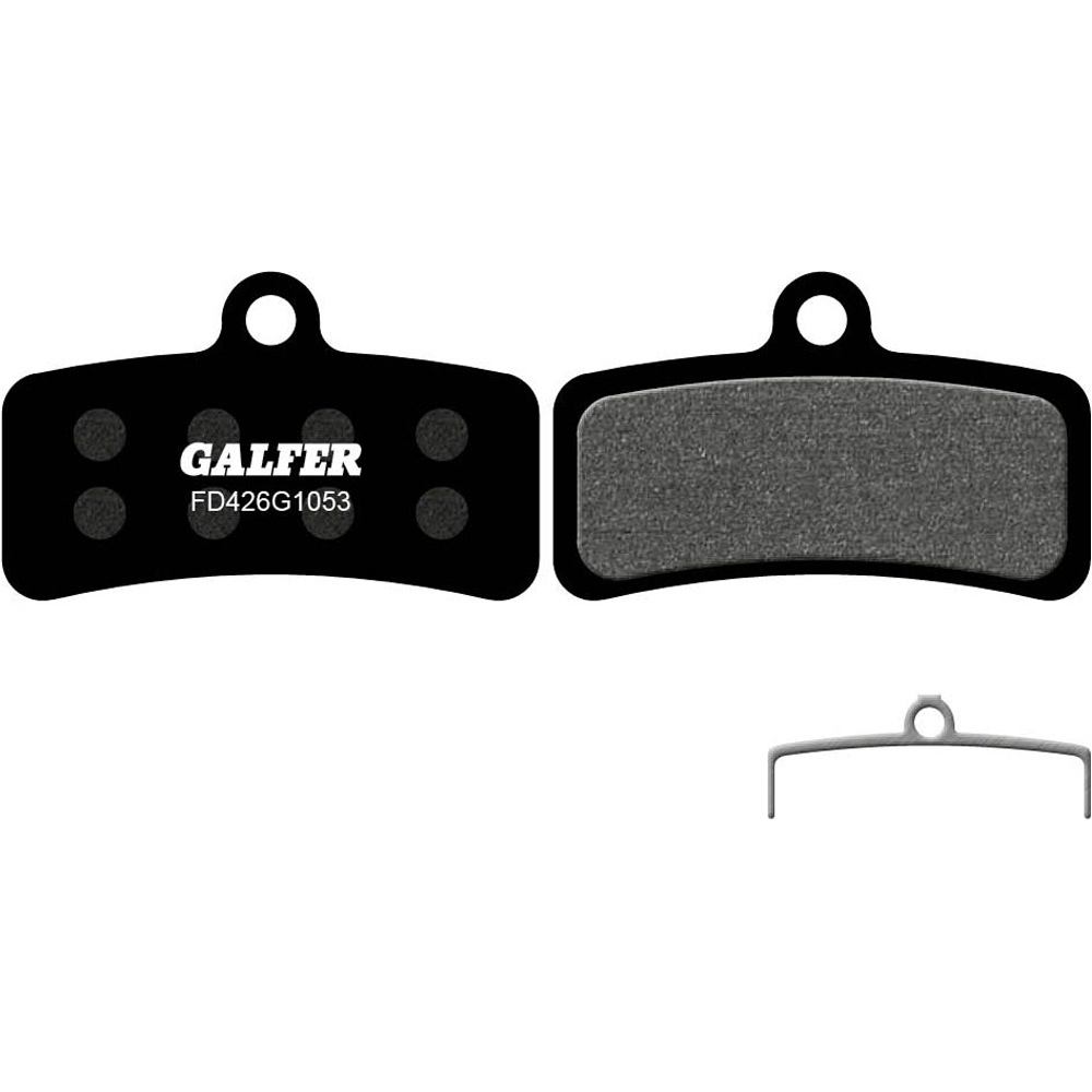 Galfer pastillas discos y accesorios freno PASTILLAS FRENO STANDARD SHIMA.SAINT,ZEE vista frontal