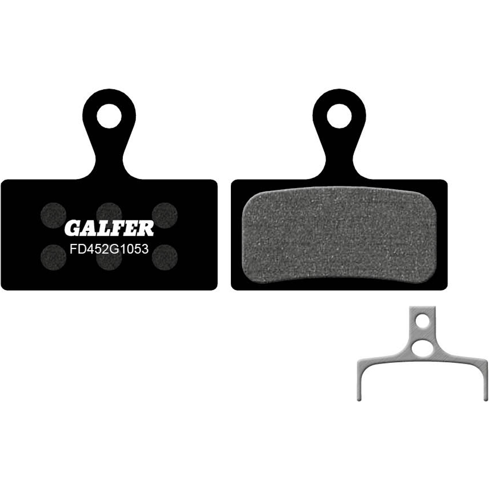 Galfer pastillas discos y accesorios freno PASTILLAS STANDARD SHIMANO XTR - SLX 452 vista frontal