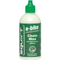 Squirt Cycling Products aceites y lubricante bicicleta SQUIRT LUBRICA.CADENA CERA E-BIKE-120 ML vista frontal