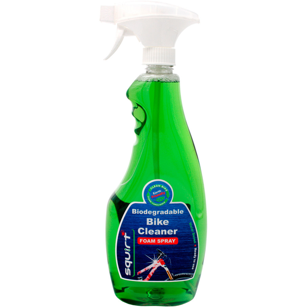 Squirt Cycling Products abrillantador y desengrasante bicicleta LIMPIADOR SQUIRT BIKE CLEANER SPRAY750ML vista frontal