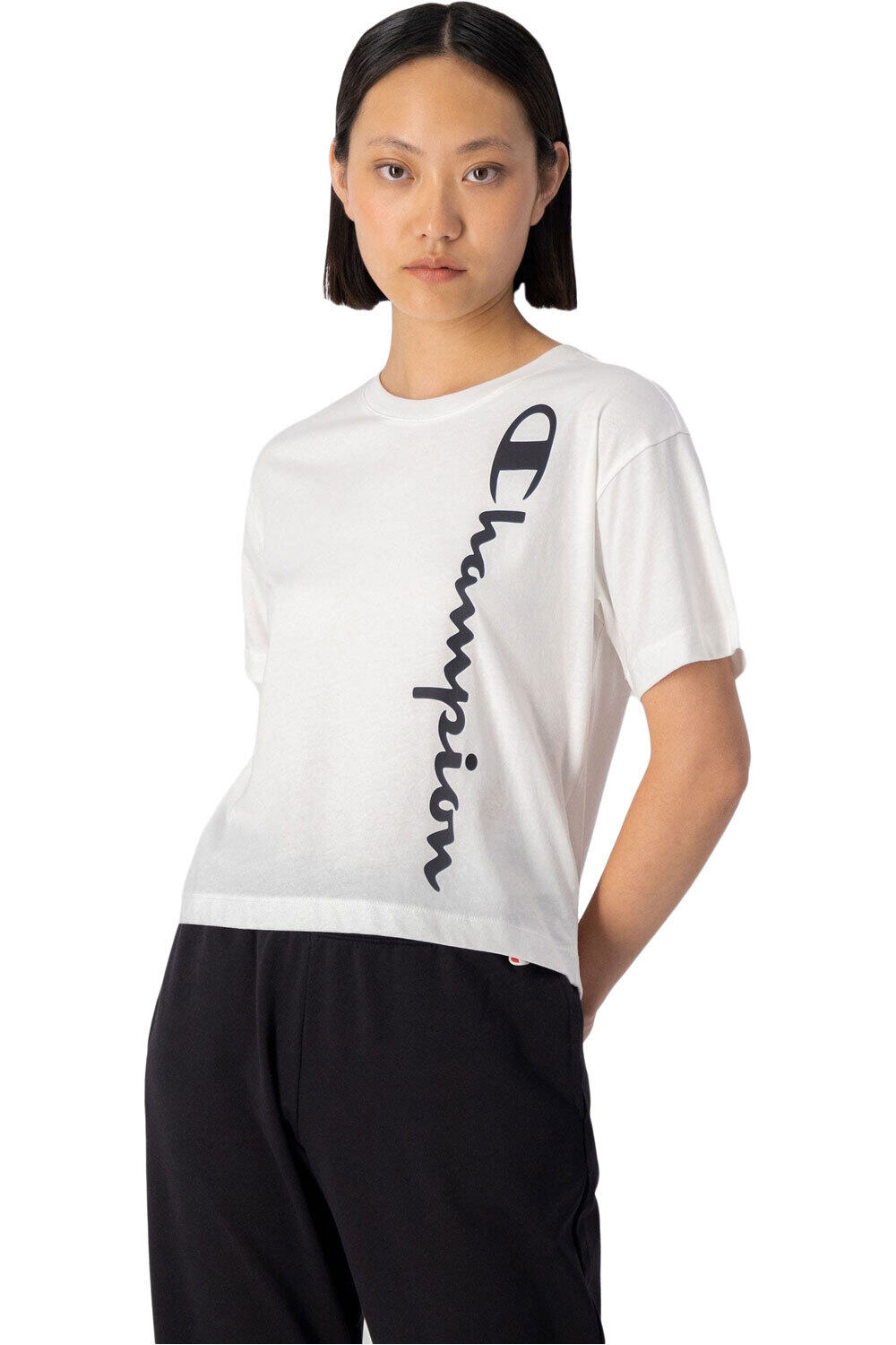 Champion camiseta manga corta mujer CREWNECK T-SHIRT vista frontal