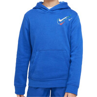 Nike sudadera niño NSW SOS FLC PO HOODIE BB 04