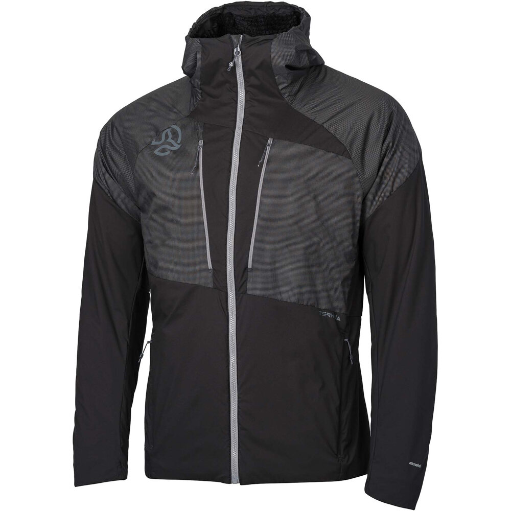 Kimo chaqueta outdoor hombre Negro (XXL)