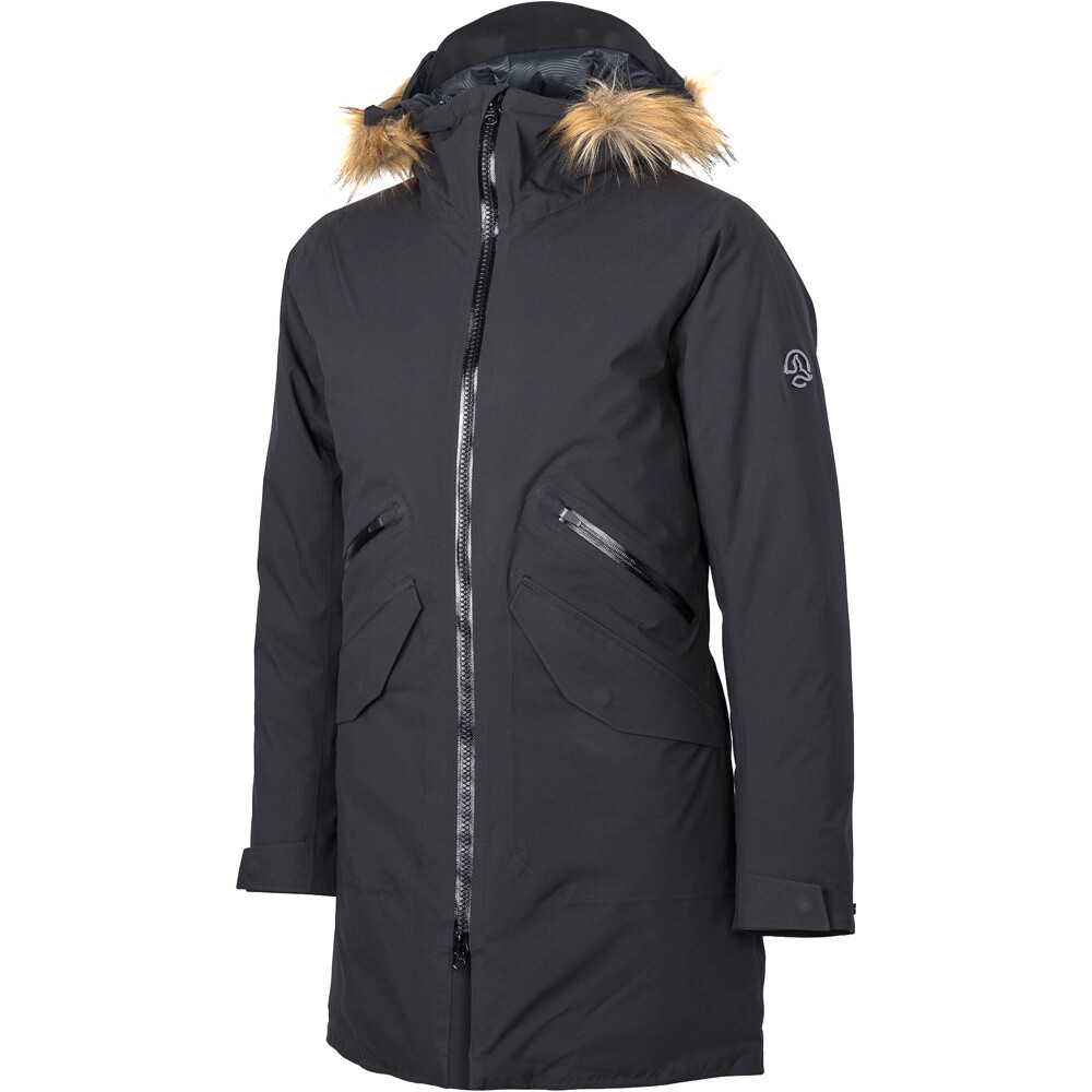 South river 30 chaqueta impermeable insulada mujer Negro (S)