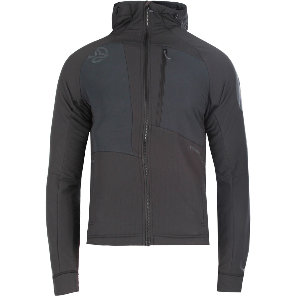 Lekko hard hood 20 chaqueta softshell hombre Negro (XXL)