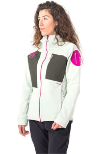 Ternua chaqueta softshell mujer LEKKAHARD HOOD 2.0 JKT vista trasera