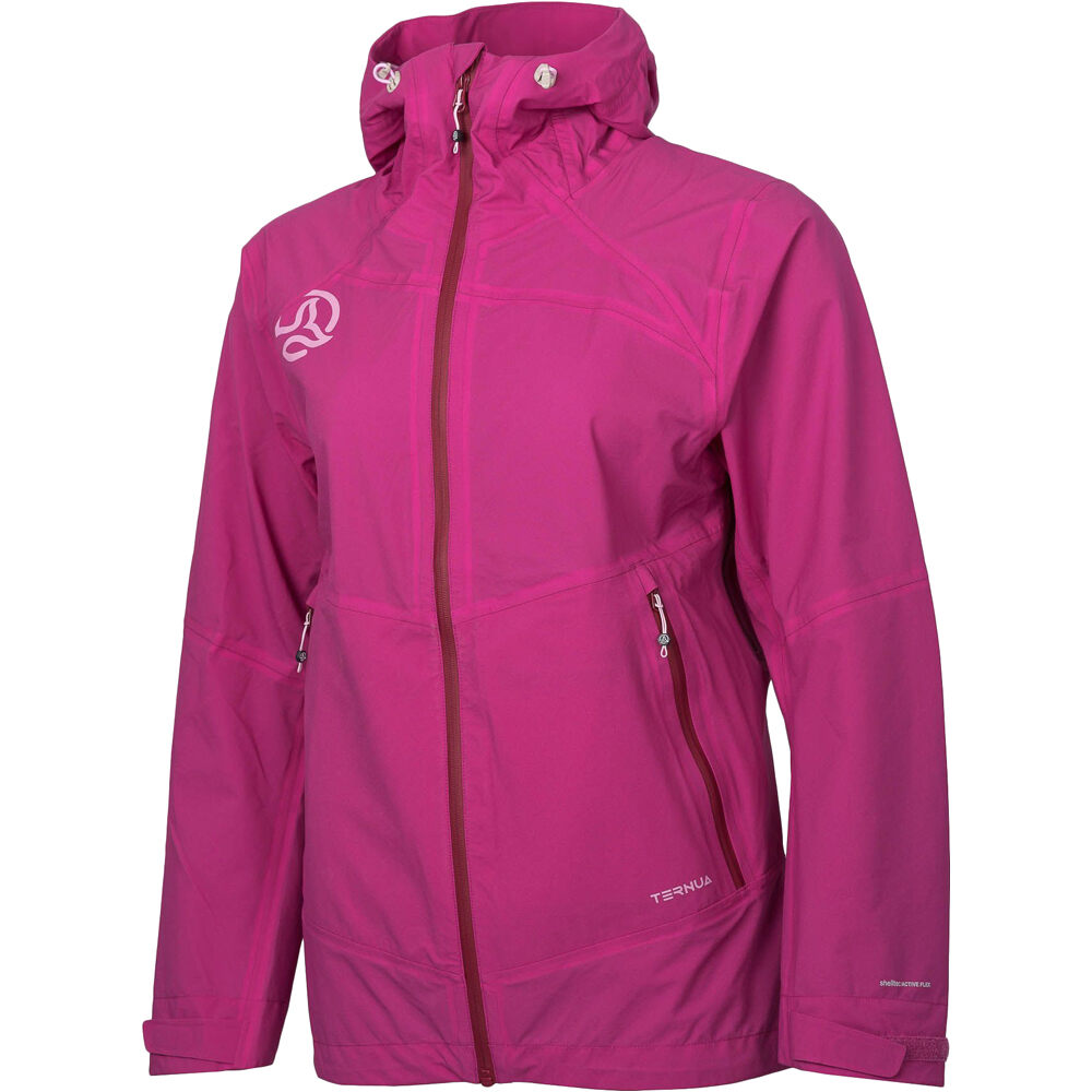 Ternua chaqueta impermeable mujer ARKO JKT vista frontal