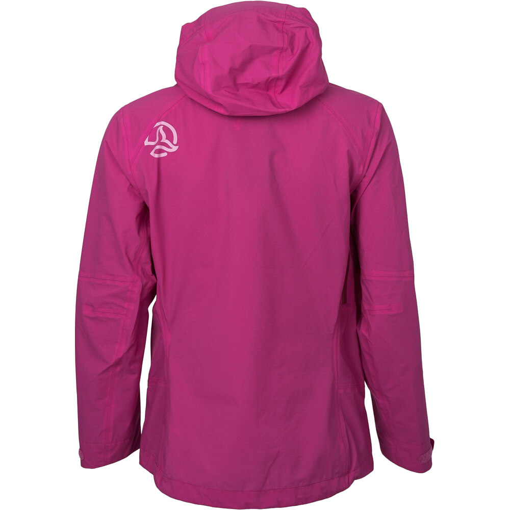 Ternua chaqueta impermeable mujer ARKO JKT vista trasera