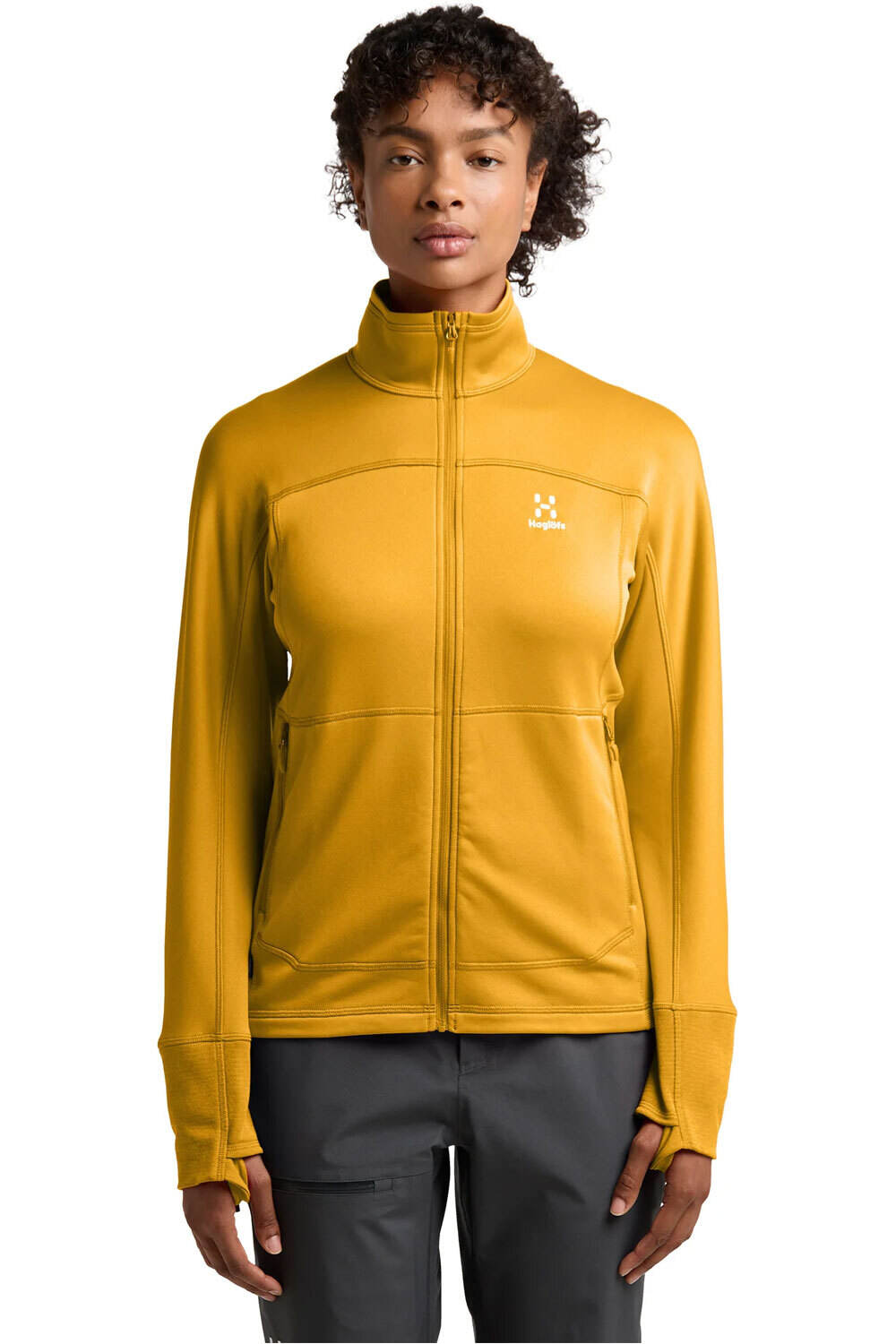 Haglofs forro polar mujer BETULA JACKET vista frontal