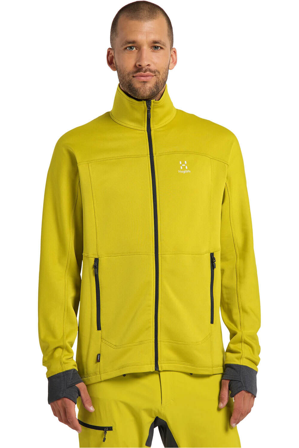 Haglofs betula jacket forro polar hombre Amarillo (L)