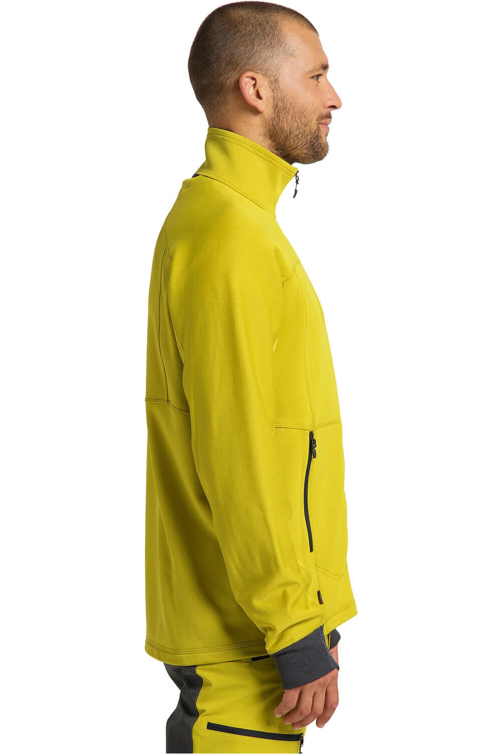 Haglofs forro polar hombre BETULA JACKET vista detalle