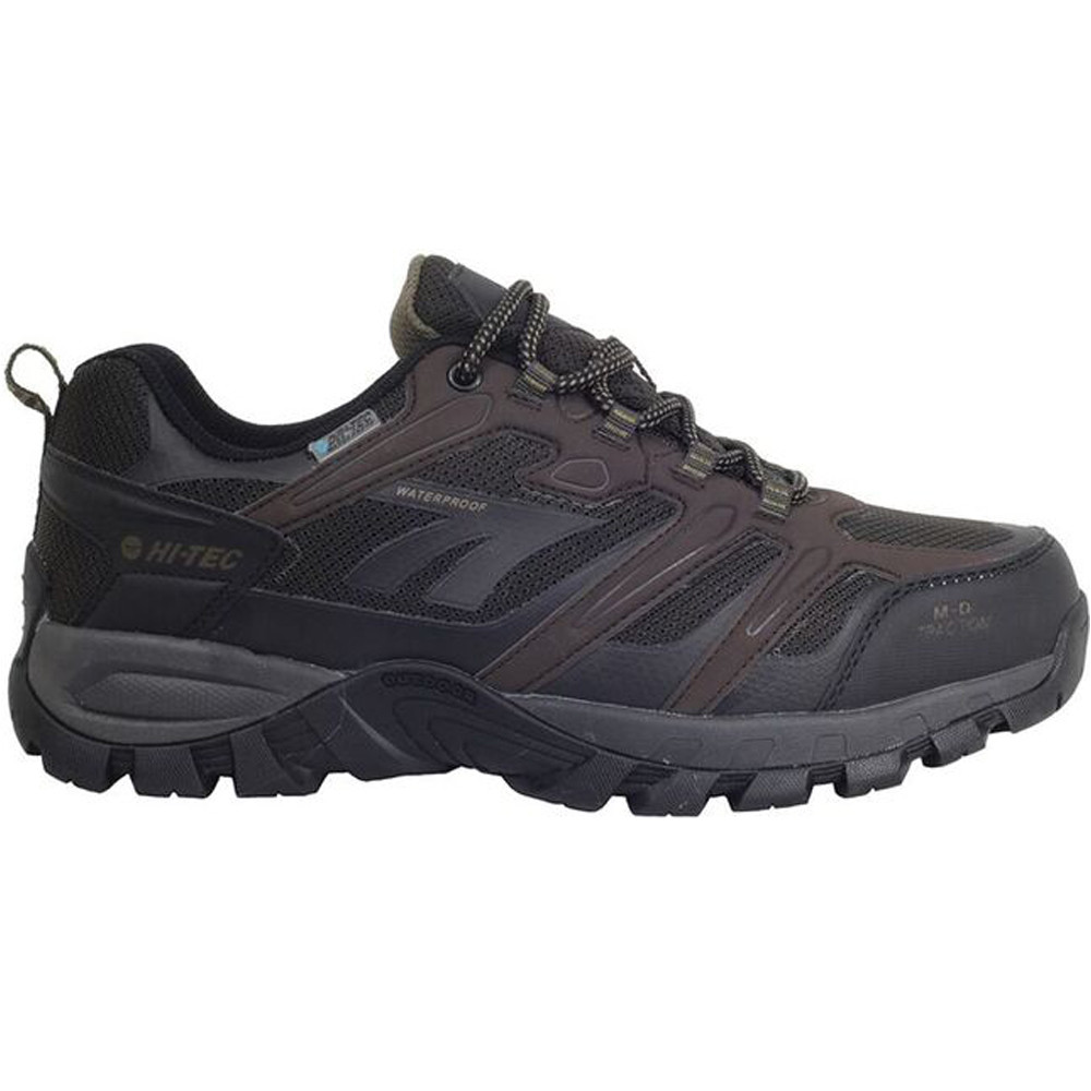 Hi Tec zapatilla trekking hombre MUFLON LOW WATERPROOF lateral exterior