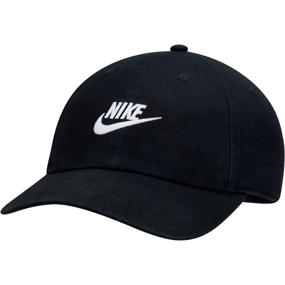 Nsw h86 futura wash cap visera lona Negro (UNICA)
