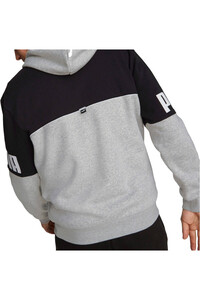 Puma sudadera hombre POWER COLORBLOC vista trasera