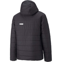 Puma chaquetas hombre ESS HOODED PADDED JACKET vista trasera