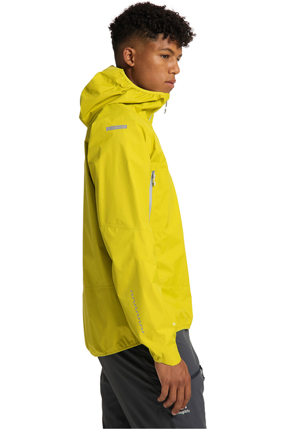 Haglofs chaqueta impermeable hombre L.I.M GORE TEX JACKET vista detalle