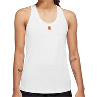 Nike camiseta tenis manga corta mujer NKCT ONE DF SLIM TANK vista detalle