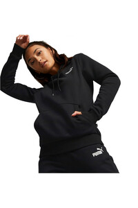 Puma sudadera mujer ESS EMBROIDERY HOOD vista frontal