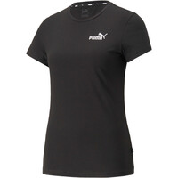 Puma camiseta manga corta mujer ESS EMBROIDERY TEE vista detalle