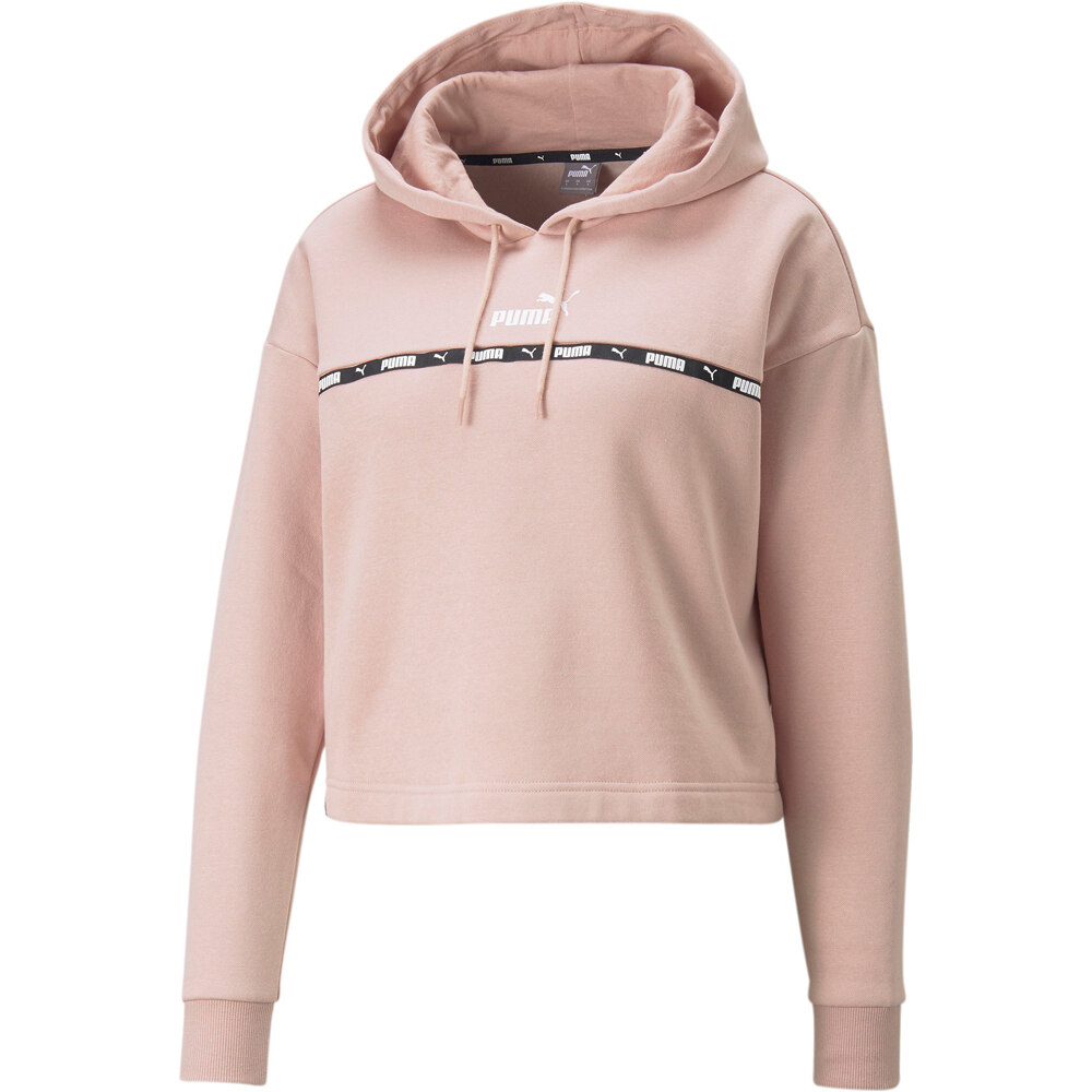 Puma sudadera mujer PUMA POWER TAPE HOOD vista frontal