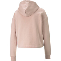 Puma sudadera mujer PUMA POWER TAPE HOOD vista trasera