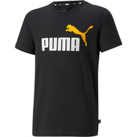 Puma camiseta manga corta niño ESS+ 2 COL LOGO TEE vista frontal