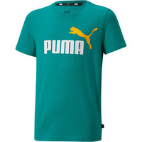 Puma camiseta manga corta niño ESS+ 2 COL LOGO TEE vista frontal
