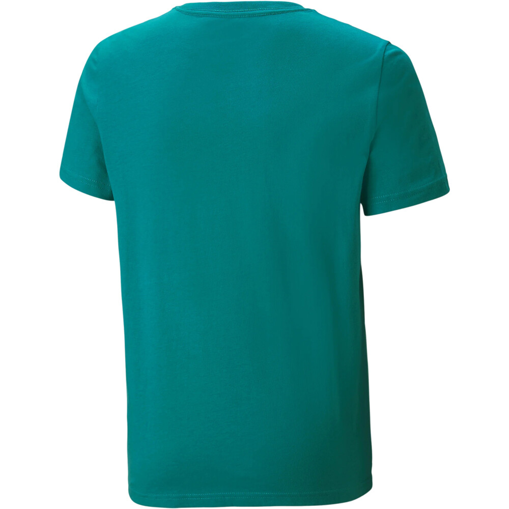 Puma camiseta manga corta niño ESS+ 2 COL LOGO TEE vista trasera