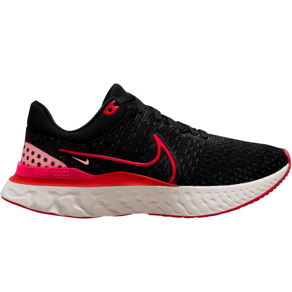 Nike zapatilla running mujer REACT INFINITY RUN FLYKNIT 3 lateral exterior