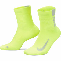 Nike calcetines running MLTPLIER ANKLE 2PR vista frontal