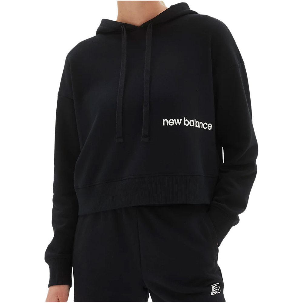 New Balance sudadera mujer ESSENTIALS HOODIE vista frontal