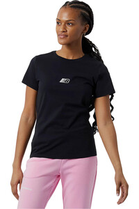 New Balance camiseta manga corta mujer ESSENTIALS TEE vista frontal