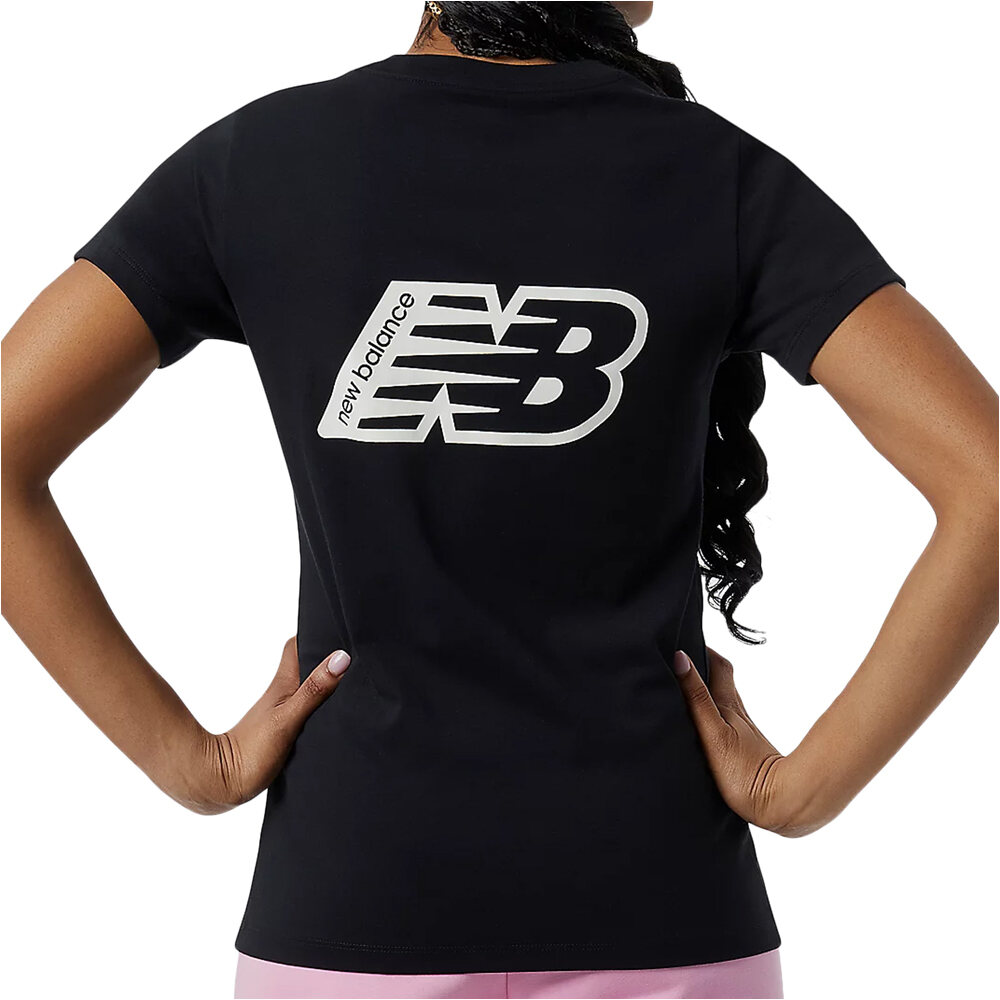 New Balance camiseta manga corta mujer ESSENTIALS TEE 05
