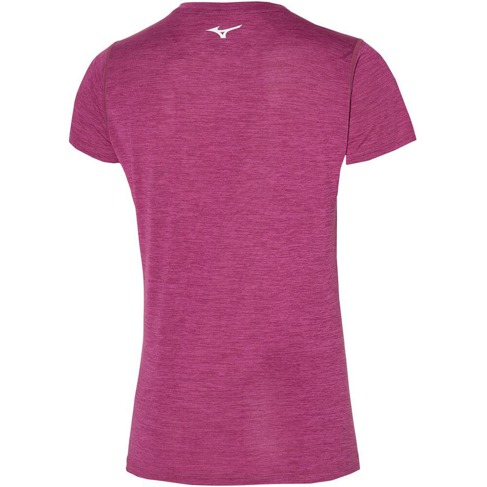 Mizuno camiseta entrenamiento manga corta mujer IMPULSE CORE TEE vista trasera